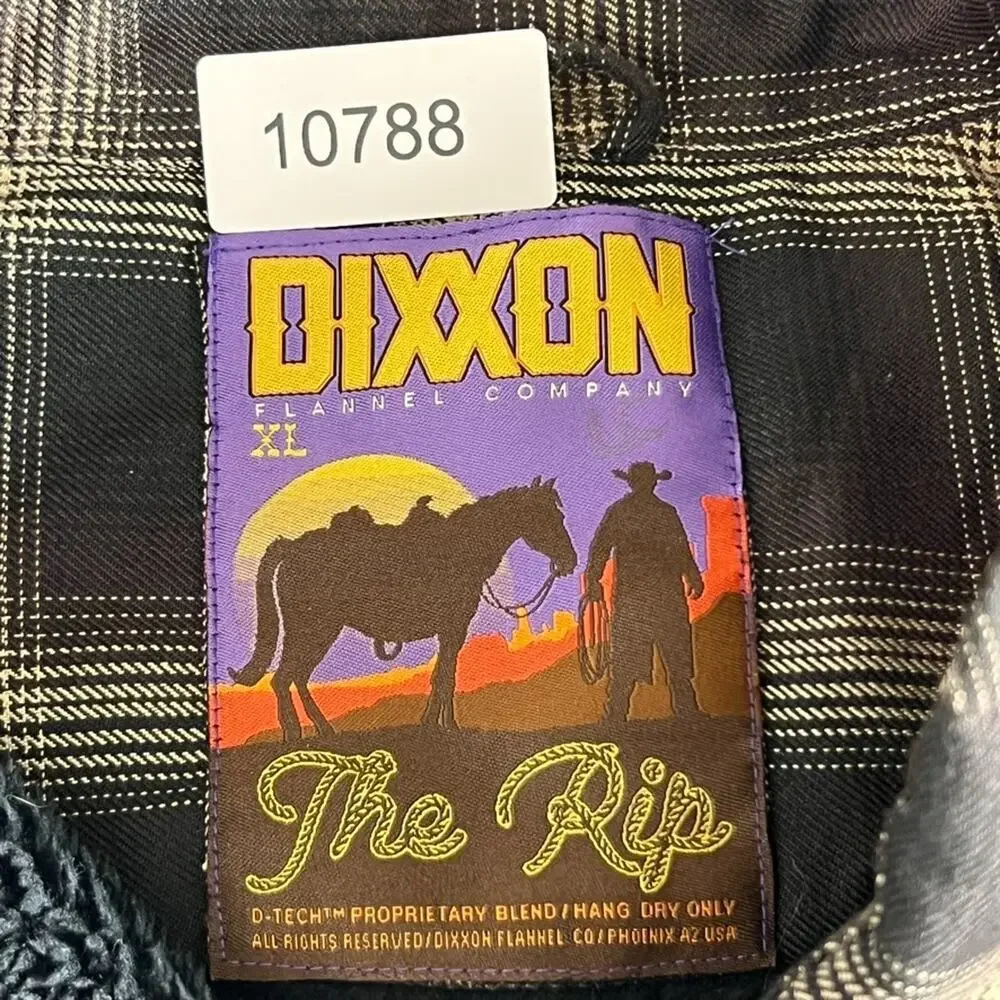 Dixxon Flannel Co Womens The Rip Jacket Sherpa Limited Edition Snap Yellowstone - Picture 5 of 10